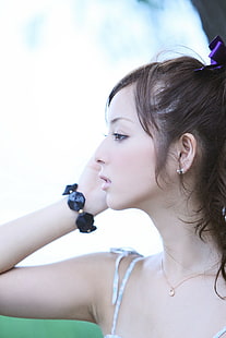 modelo, asiático, Sasaki Nozomi, HD papel de parede HD wallpaper