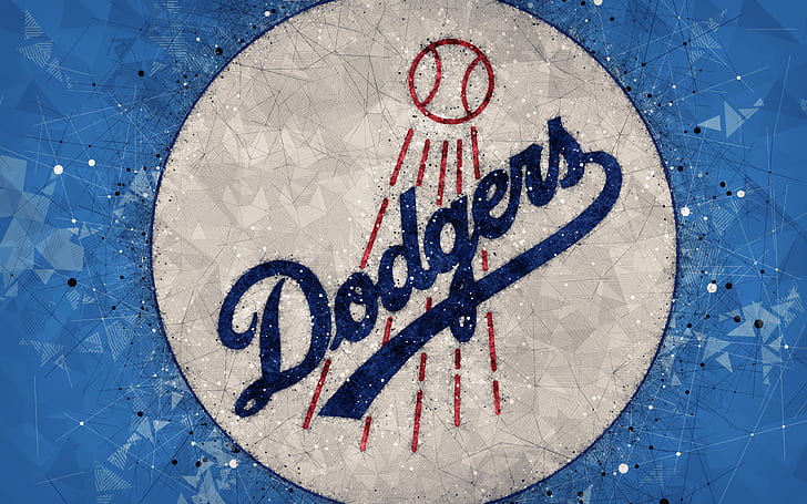 Baseboll, Los Angeles Dodgers, logotyp, MLB, HD tapet