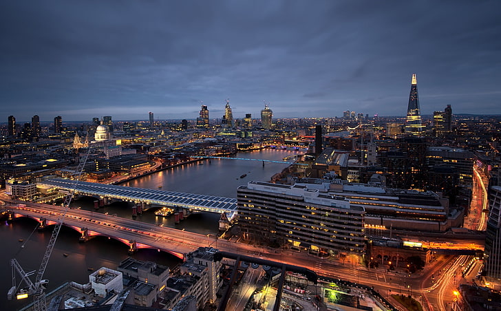 도시 건물, 영국, 영국, 런던, 카나리 워프, 자본, HD 배경 화면