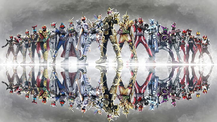kamen rider, Kamen Rider Final Forms, Heisei Kamen Rider, HD wallpaper