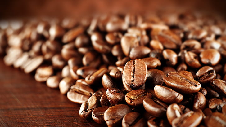 تصوير الماكرو لحبوب القهوة ، القهوة ، الفول ، الماكرو ، التصوير الفوتوغرافي، خلفية HD
