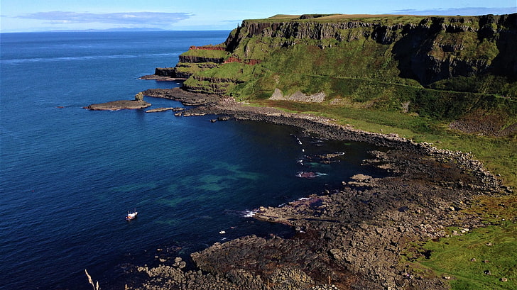 Nordirland, Küste, Küste, Meer, HD-Hintergrundbild
