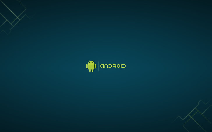 Logo Android, robot, Android, Sfondo HD