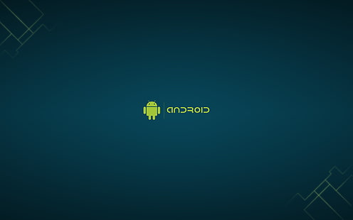 Logo Android, robot, Android, Wallpaper HD HD wallpaper
