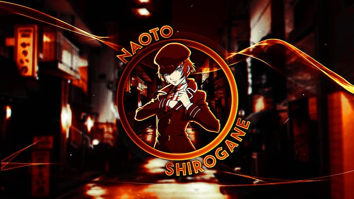 Shirogane Naoto, Persona 4, Seitenstraße, in Formen rendern, Persona 4 Golden, HD-Hintergrundbild