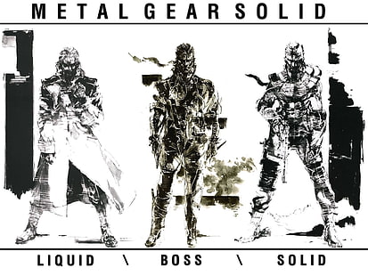 Metal Gear Solid duvar kağıdı, Video Oyunu, Metal Gear, Metal Gear Solid, HD masaüstü duvar kağıdı HD wallpaper