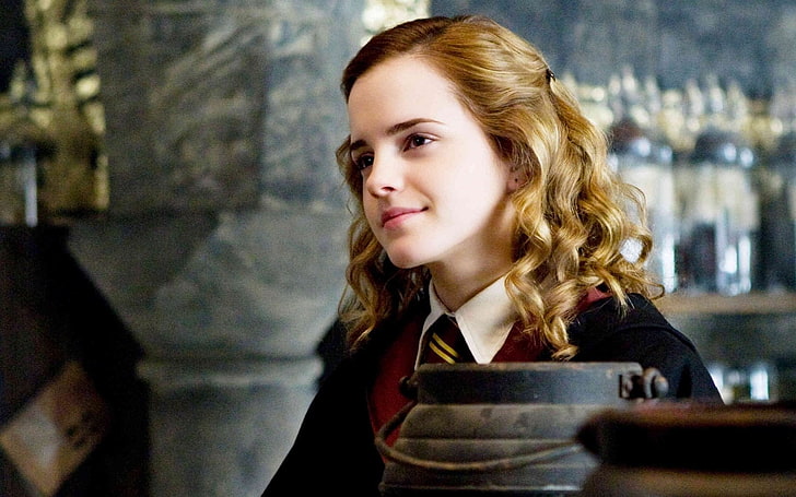 Emma Watson, aktorki, Emma Watson, Hermiona Granger, Tapety HD