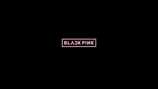 черно, розово, K-pop, минимализъм, HD тапет HD wallpaper