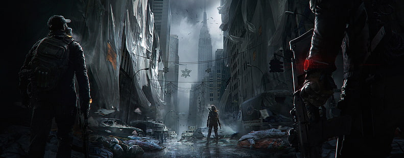 video games, Tom Clancy's The Division, computer game, concept art, HD wallpaper HD wallpaper