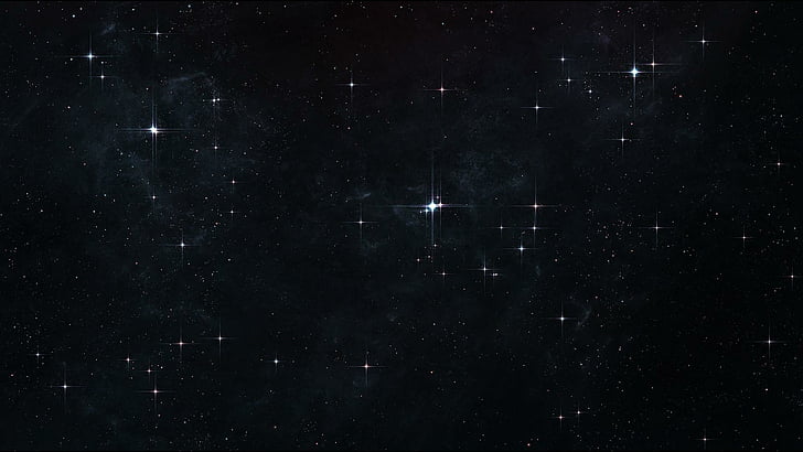 bintang, langit, alam semesta, malam berbintang, kosmos, langit malam, gelap, megah, Wallpaper HD