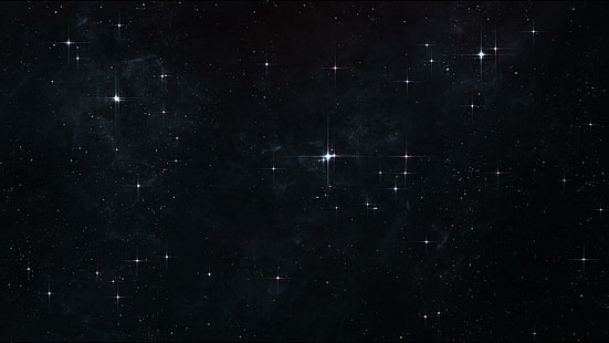 звезди, небе, вселена, звездна нощ, космос, нощно небе, тъмно, великолепно, HD тапет HD wallpaper