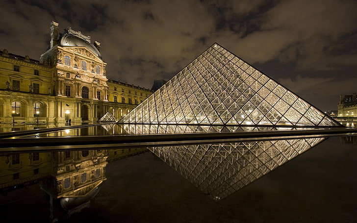 Louvre Museum, Louvre Museum, France, Cityscapes, , cityscapes wallpapers, HD wallpaper