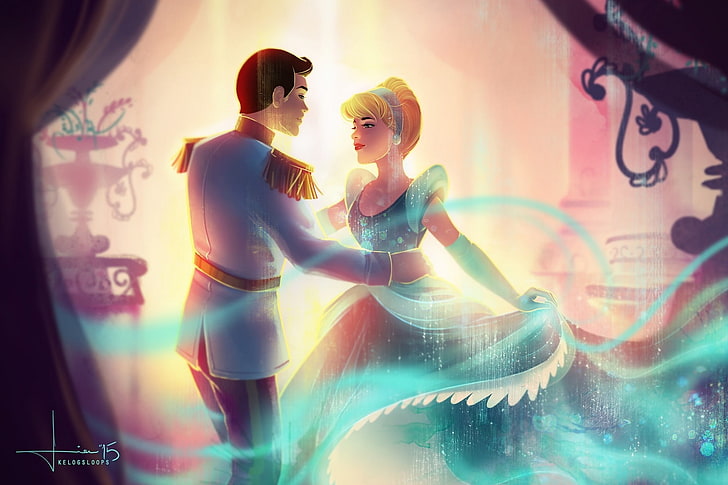 Cinderella and Prince Charming HD wallpapers free download | Wallpaperbetter