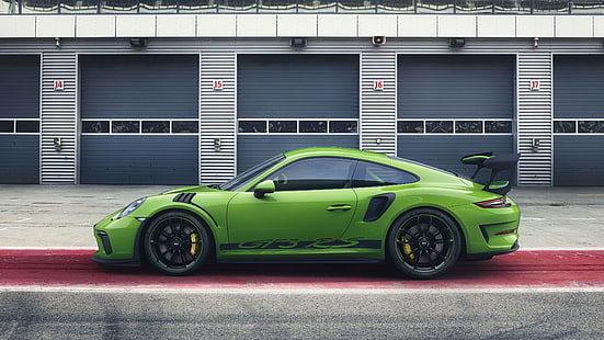 carro esporte, Porsche 911 GT3 RS, 4k, HD papel de parede HD wallpaper