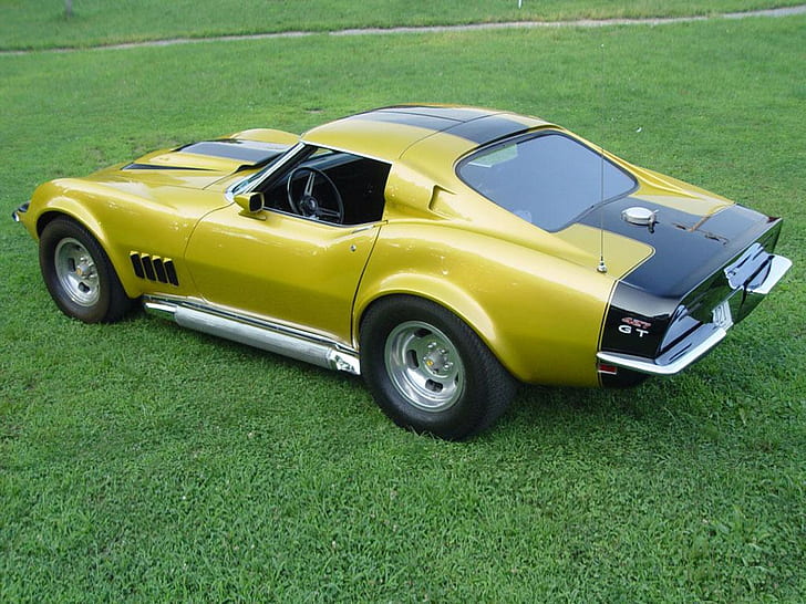car chevy Baldwin-Motion Phase III GT Corvette (С3) '1969 Cars Chevrolet HD Art , car, tuning, chevy, corvette, gt, Vette, HD wallpaper