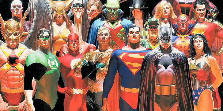 Wallpaper Justice League Of America HD unduh gratis | Wallpaperbetter