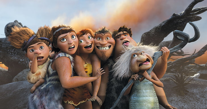 best animation movies, The Croods 2, 5k, HD wallpaper