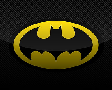 Batman logosu, Batman, logo, HD masaüstü duvar kağıdı HD wallpaper