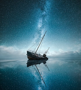 Milchstraße, Weltraum, Sterne, Universum, HD-Hintergrundbild HD wallpaper