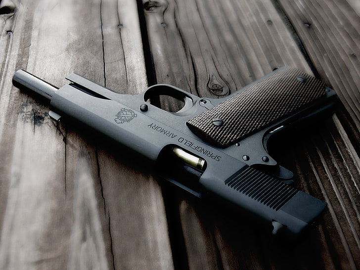 pistola, M1911, HD papel de parede