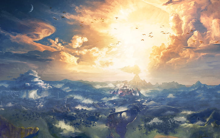 Zelda, la légende de Zelda: le souffle de la nature, Fond d'écran HD