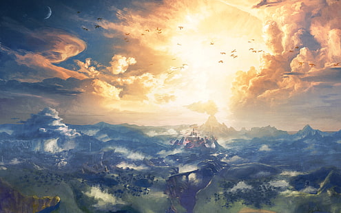 Zelda, The Legend of Zelda: Breath of the Wild, Tapety HD HD wallpaper