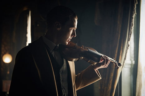 fiol, Sherlock, Sherlock BBC, Sherlock Holmes, ful brud, Sherlock (TV-serie), HD tapet HD wallpaper