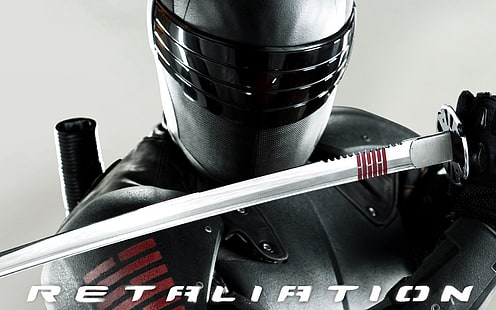 GI Joe Retaliation Snake Eyes, action, héros, armes à feu, fiction, Fond d'écran HD HD wallpaper