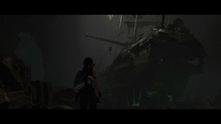 Ascensão do incursor do túmulo, sombra do incursor do túmulo, Lara Croft, Eidos Interactive, HD papel de parede