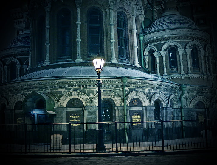 светлина, Санкт Петербург, фенер, Църквата на Спасителя на кръв, Санкт Петербург, HD тапет