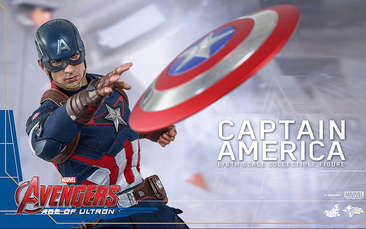 Captain America Hot Toys Avengers 2 Age Of Ultron Desktop Hd Wallpapers 1920×1200, HD wallpaper