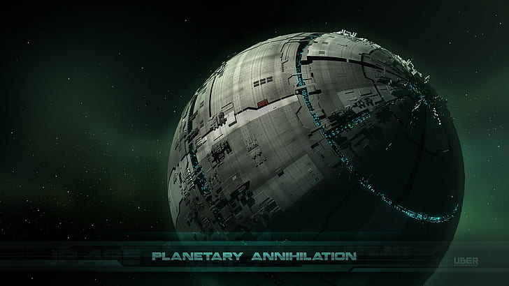 Planetary Annihilation, Videospiele, Planet, Strategiespiele, Krieg, HD-Hintergrundbild