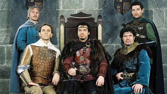 Serie TV, Kaamelott, Alexandre Astier, Cast, Sfondo HD HD wallpaper