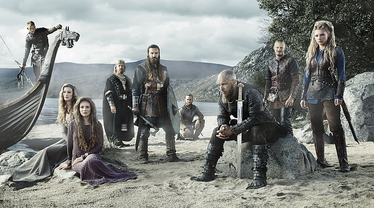 Vikings, TV, Fond d'écran HD