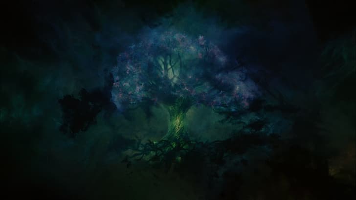 Yggdrasil, Loki, alam semesta, Wallpaper HD