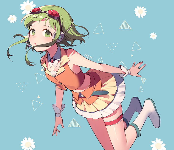 Anime, Vocaloid, GUMI (Vocaloid), Wallpaper HD