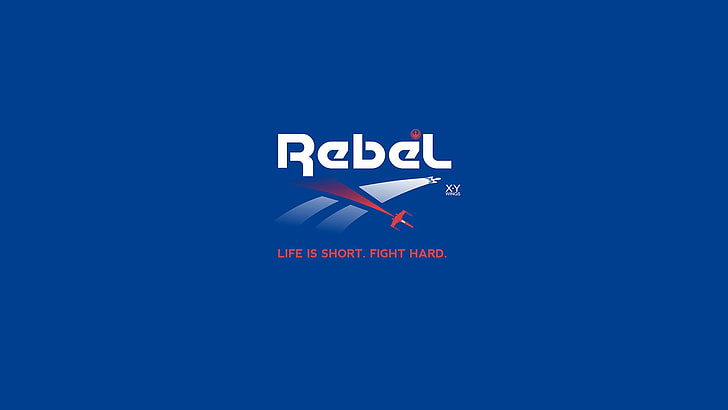 Logotipo rebelde, Reebok, Guerra nas Estrelas, HD papel de parede