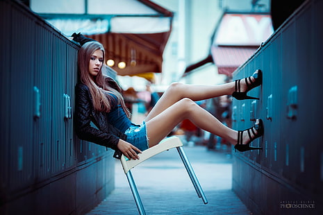gambe, donna, modello, 500px, Sfondo HD HD wallpaper