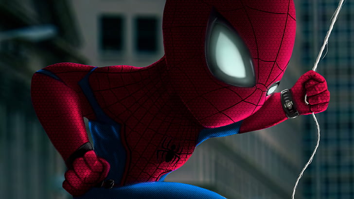 spiderman, closeup, grafik, hd, 4k, behance, künstler, digitale kunst, superhelden, HD-Hintergrundbild