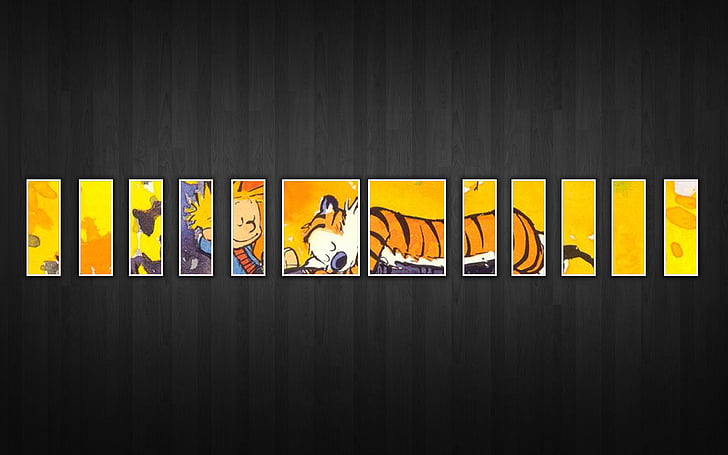 Komik, Calvin & Hobbes, Calvin (Calvin & Hobbes), Hobbes (Calvin & Hobbes), Wallpaper HD
