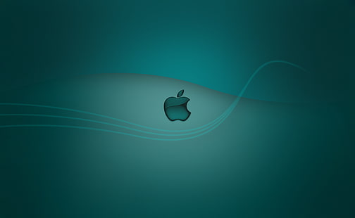 Apple Retina ، خلفية رقمية بشعار Apple باللونين الأخضر والأبيض ، أجهزة كمبيوتر ، Mac ، Apple ، Retina ، powerbook ، 2880x1800، خلفية HD HD wallpaper