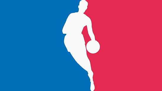 NBAロゴ、NBA、バスケットボール、 HDデスクトップの壁紙 HD wallpaper