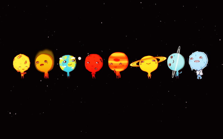 solar system planets little 1680x1050  Space Planets HD Art , planets, solar system, HD wallpaper