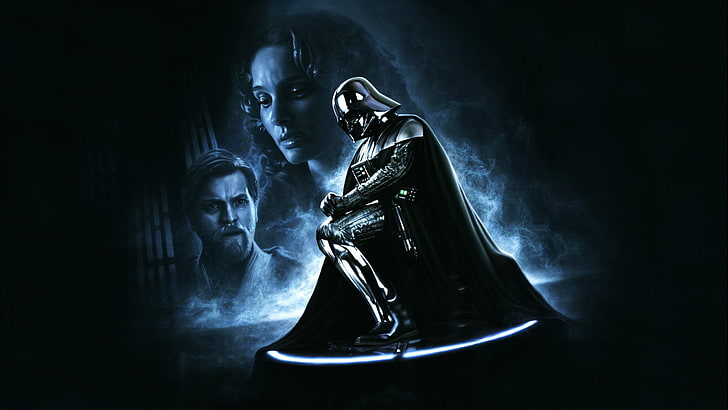 Papel de parede de Darth Vader, Guerra nas Estrelas, Darth Vader, HD papel de parede