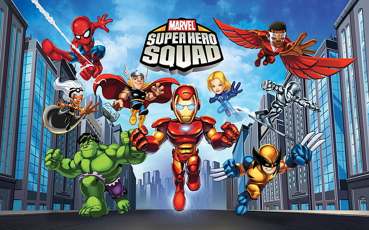 Marvel: Super Hero Squad, HD papel de parede