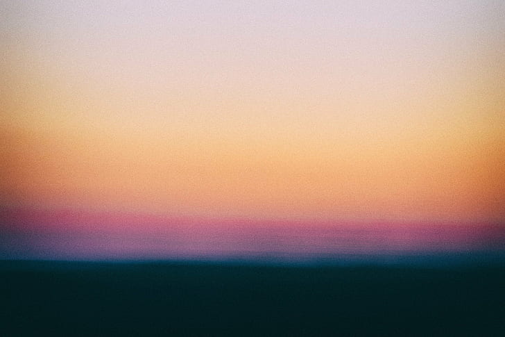 Blurred, Calm, Colorful, Edited, landscape, Motion Blur, Simple Background, HD wallpaper