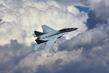 전투기, 비행, 다목적, MiG-29, MiG-29, HD 배경 화면 HD wallpaper