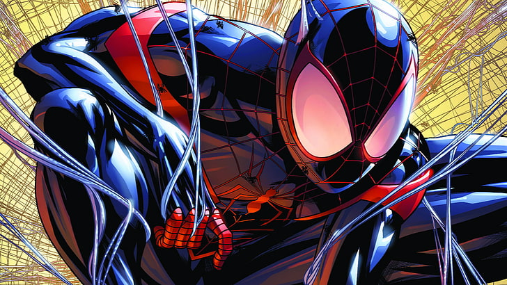Marvel Comics, Spider-Man, Miles Morales, Fondo de pantalla HD