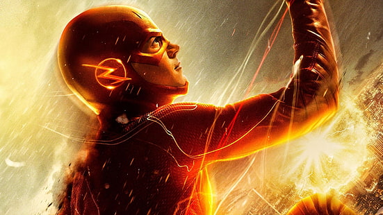 TV Show, The Flash (2014), Barry Allen, Flash, Grant Gustin, HD тапет HD wallpaper