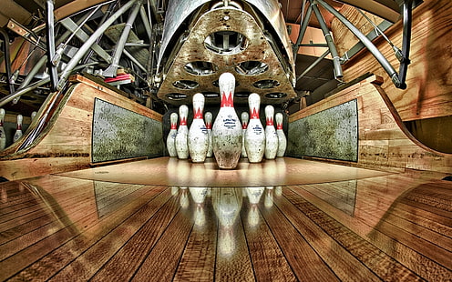 Game Bowling, bowling, Wallpaper HD HD wallpaper